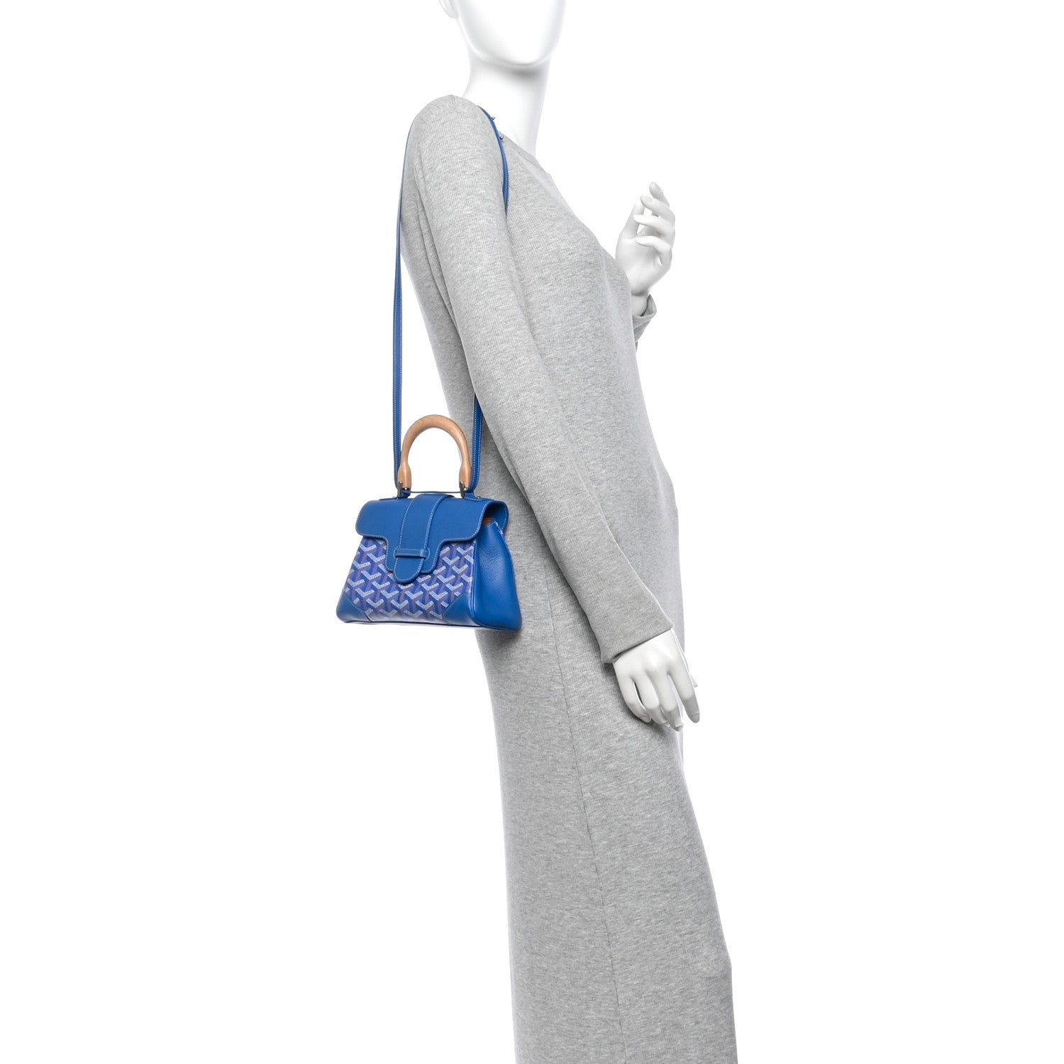 Goyard Goyardine Mini Saigon Sky Blue 2 of 10