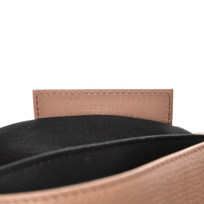Balenciaga Chevre Gold Metallic Edge Hardware Envelope Clutch Rose Des Sables 7 of 8