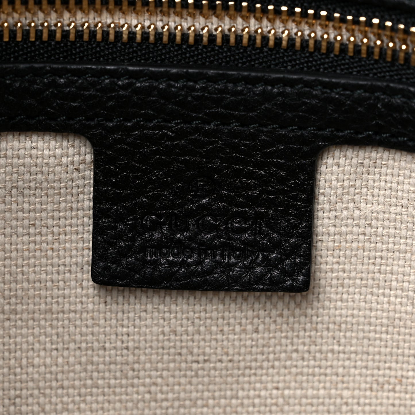 Pebbled Calfskin Medium Soho Chain Shoulder Bag Black