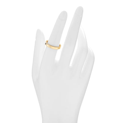 Roberto Coin 18K Yellow Gold Symphony Princess Ring 54 6.75 2 of 4