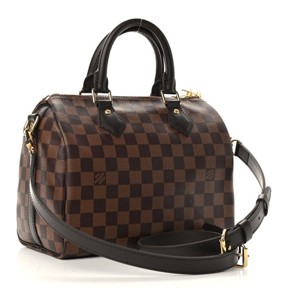 Louis Vuitton Damier Ebene Speedy Bandouliere 25 3 of 8