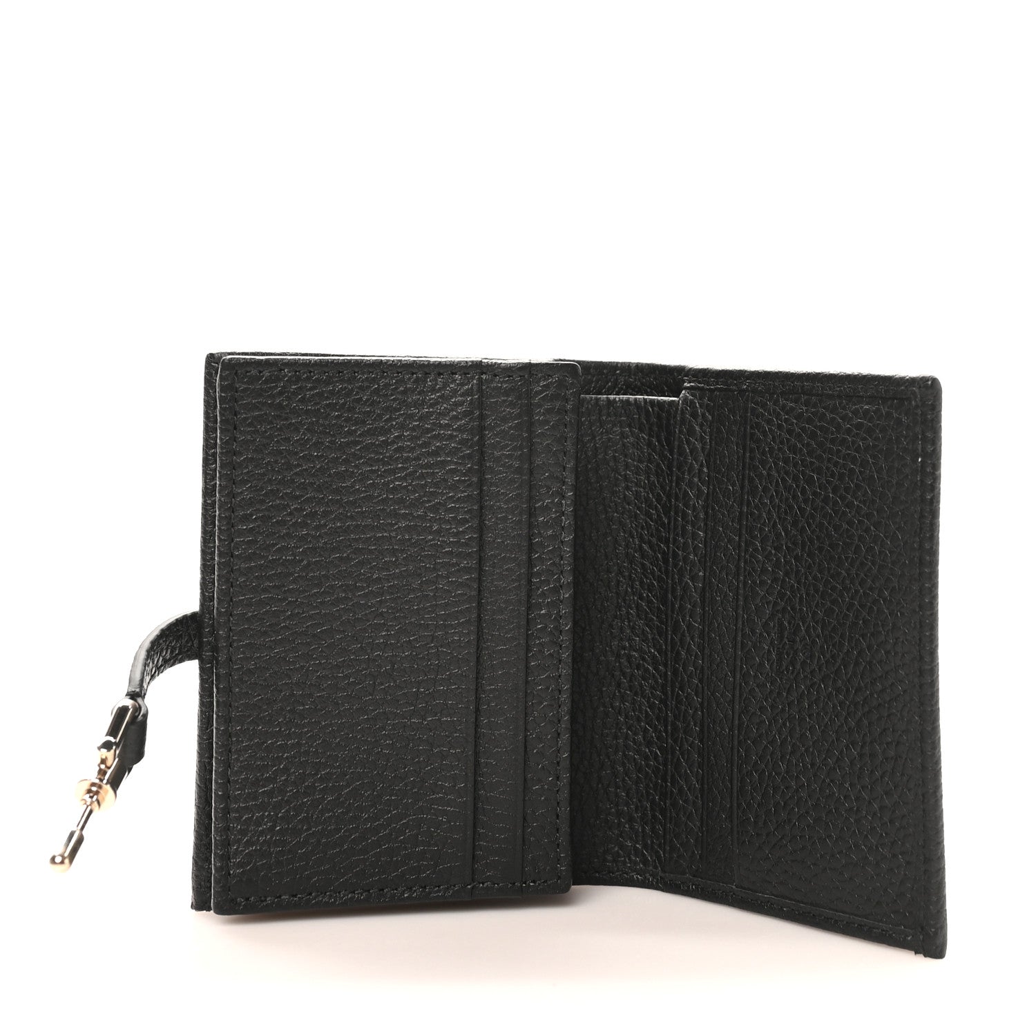 Gucci Calfskin Jackie 1961 Card Case Black 4 of 8