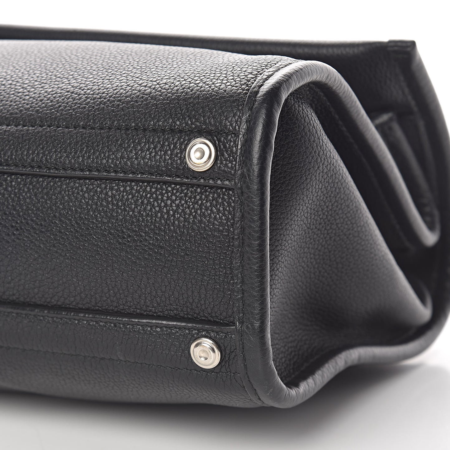 Veau Grana Small Tool Satchel Black