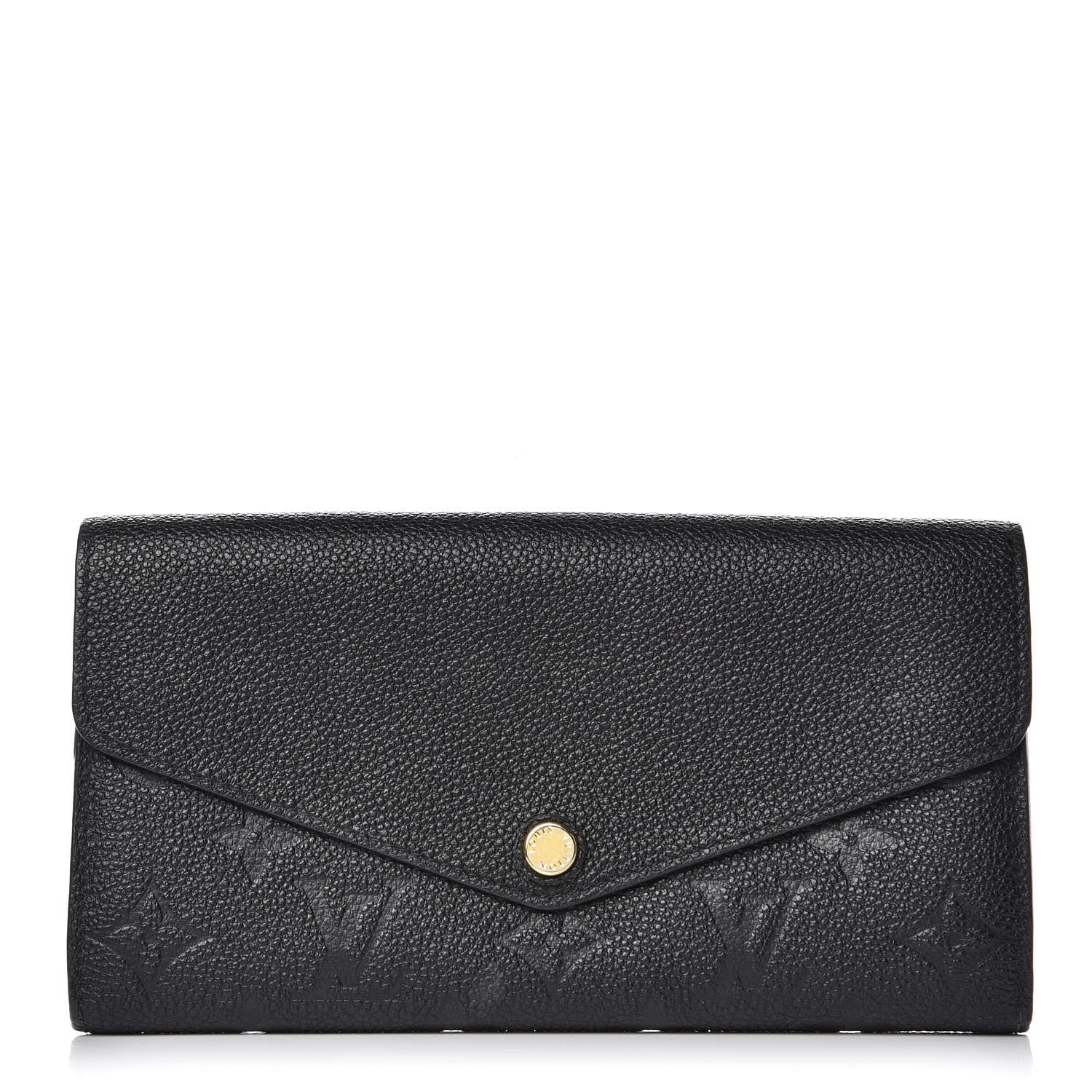 Louis Vuitton Empreinte Sarah Wallet NM Black 1 of 10