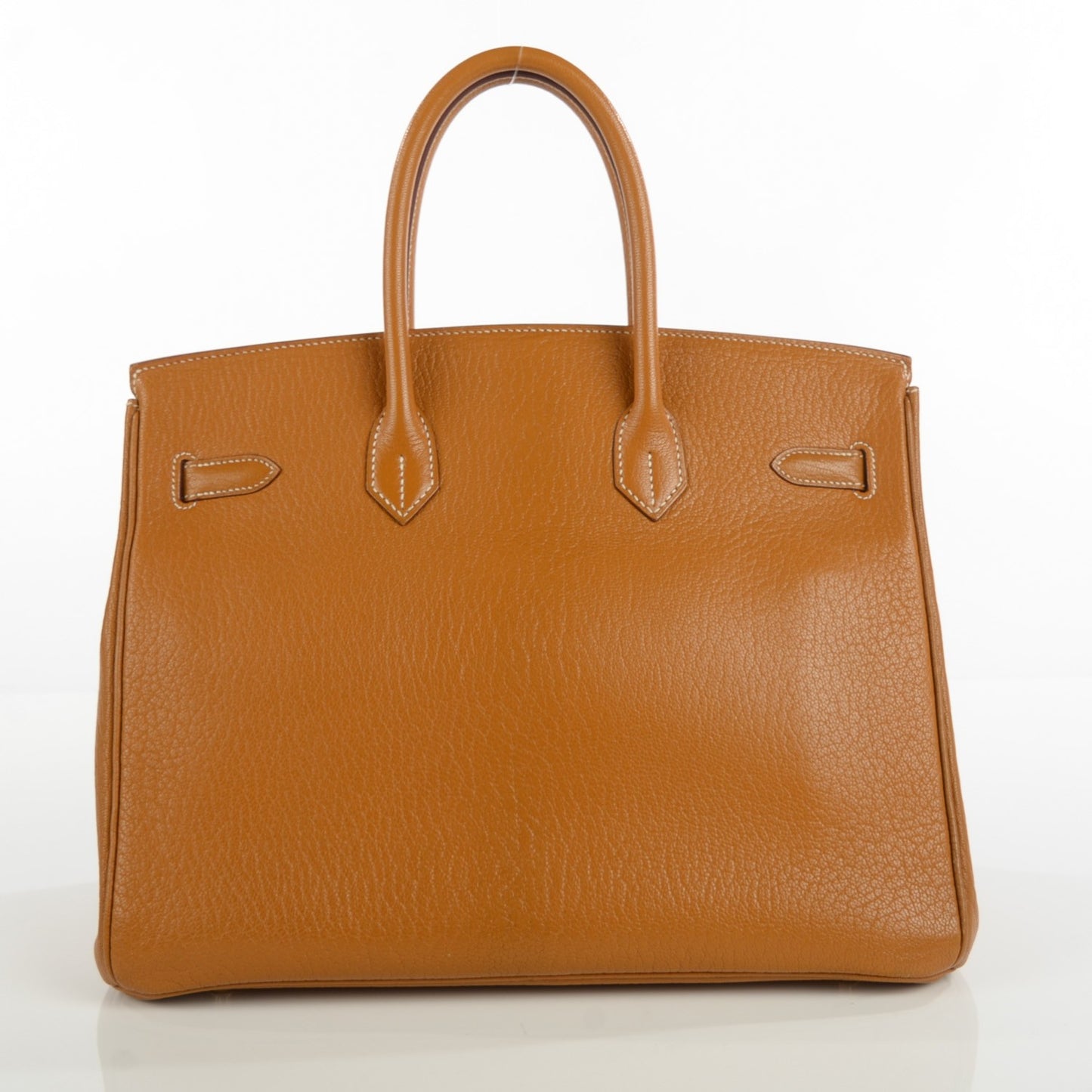 Chevre De Coromandel Birkin 35 Caramel