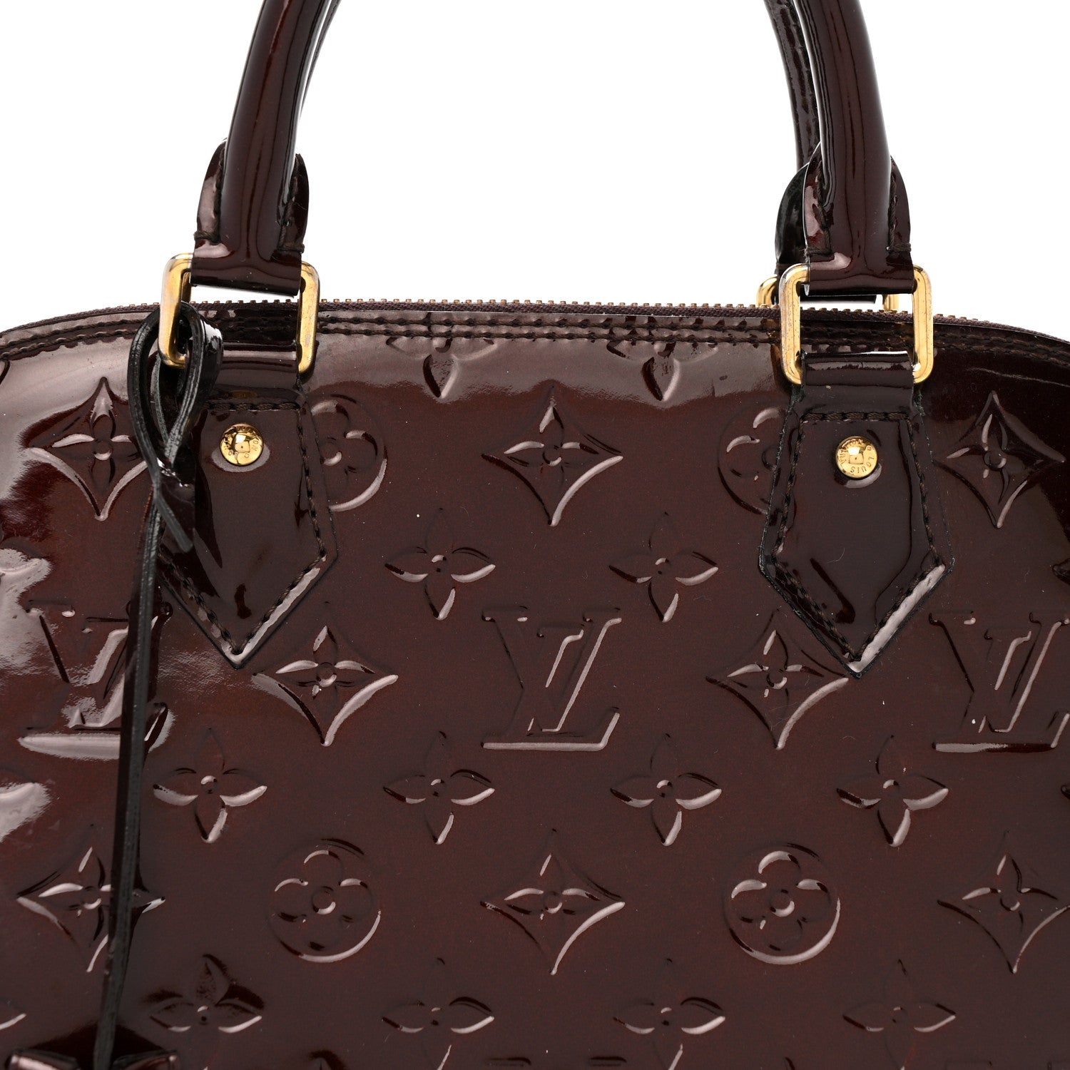 Louis Vuitton Vernis Alma PM Amarante 8 of 14