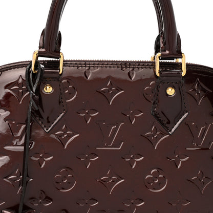 Louis Vuitton Vernis Alma PM Amarante 8 of 14