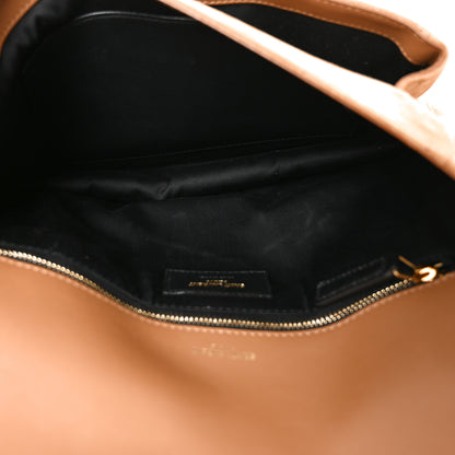 Saint Laurent Suede Monogram Medium Niki Chain Satchel Cinnamon 5 of 10