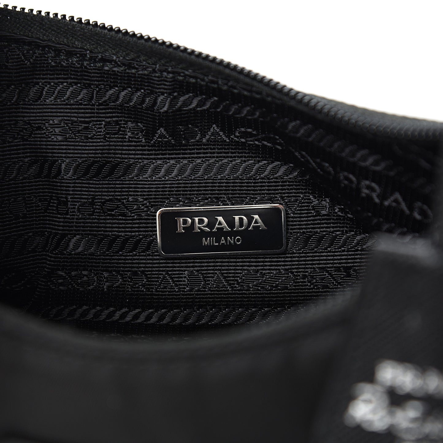 Tessuto Nylon Mini Re-Edition 2000 Bag Black