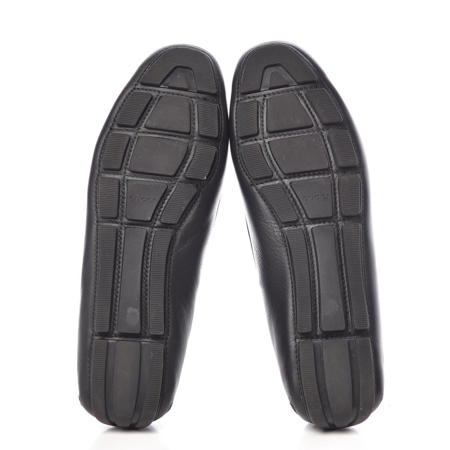 Gucci Calfskin Womens Driver Loafers 38 Black 9 of 12