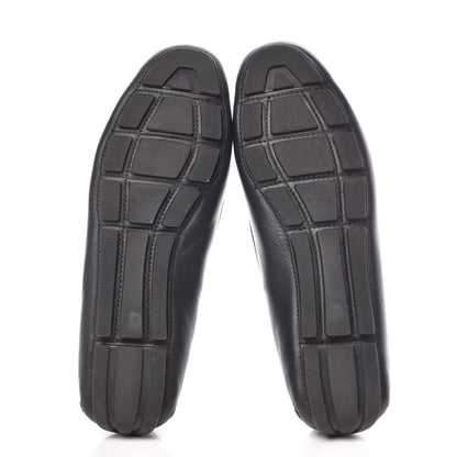 Gucci Calfskin Womens Driver Loafers 38 Black 9 of 12