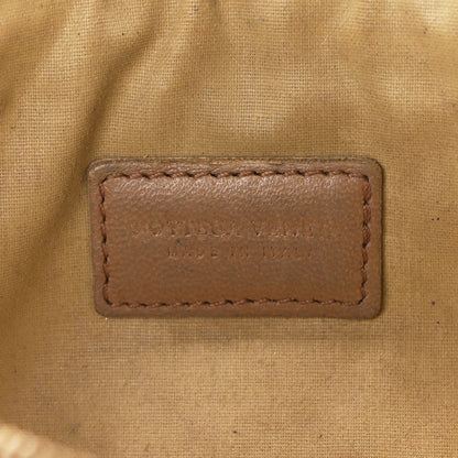 Bottega Veneta Nappa Intrecciato Small Cosmetic Pouch Camel 6 of 11