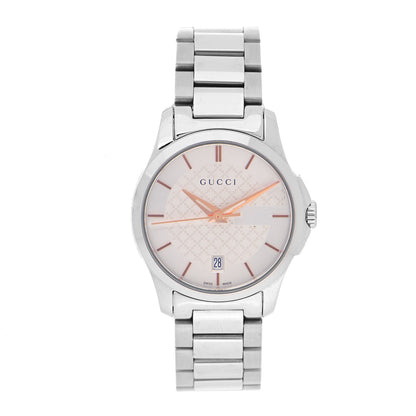 Gucci Stainless Steel 27mm G-Timeless Quartz Watch 1 of 5