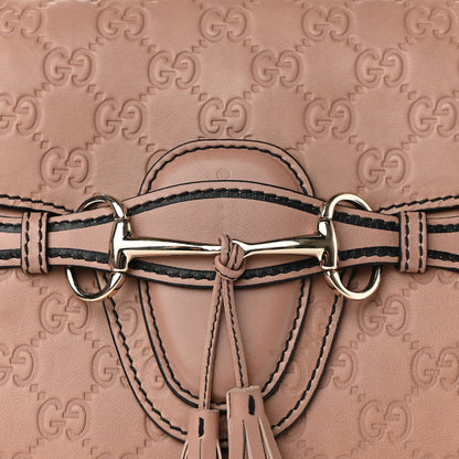 Gucci Guccissima Large Emily Chain Shoulder Bag Camelia 8 of 9