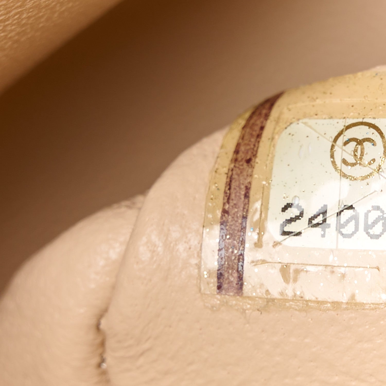 Chanel Caviar Quilted Medium Double Flap Beige 8 of 12