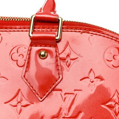 Louis Vuitton Vernis Alma GM Orange Sunset 14 of 15