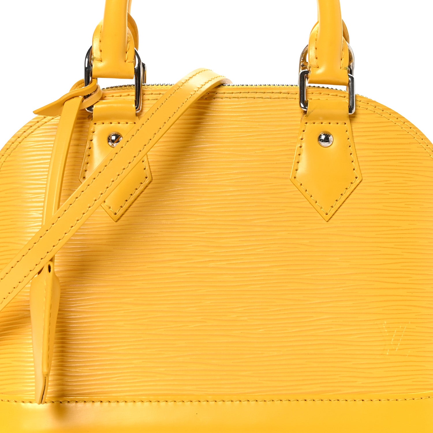 Louis Vuitton Epi Alma BB Citron 5 of 10