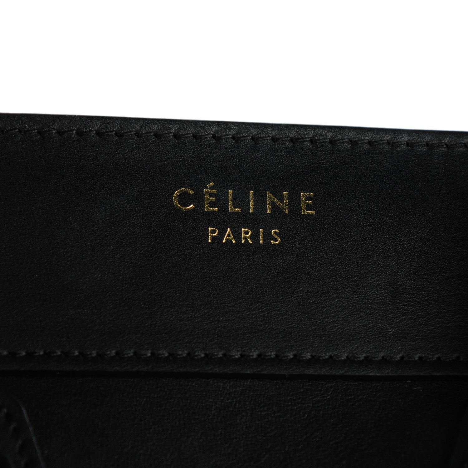 Celine Smooth Calfskin Micro Luggage Black 7 of 10