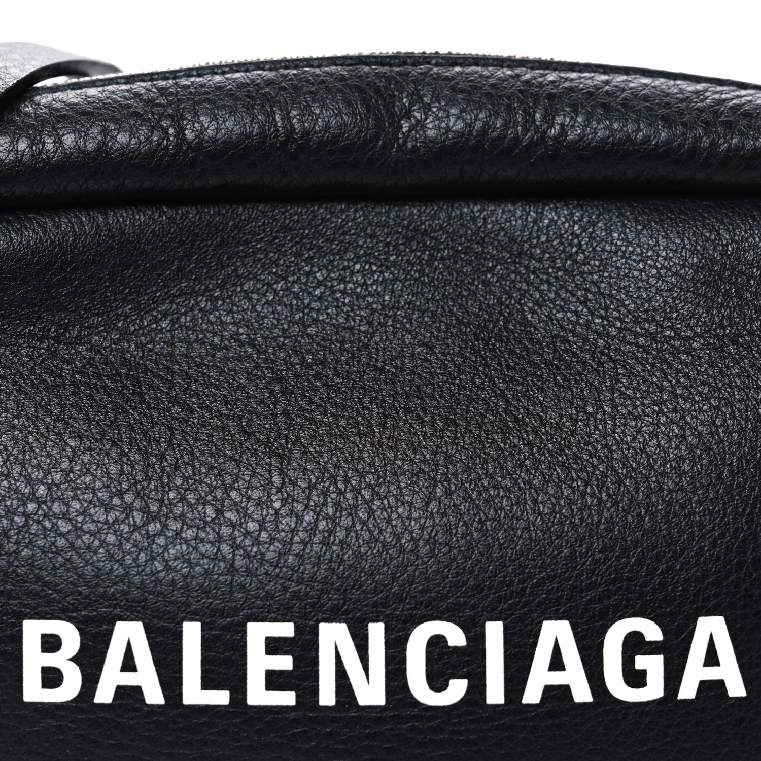 Balenciaga Calfskin Logo XS Everyday Camera Bag Black 8 of 10
