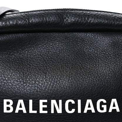Balenciaga Calfskin Logo XS Everyday Camera Bag Black 8 of 10