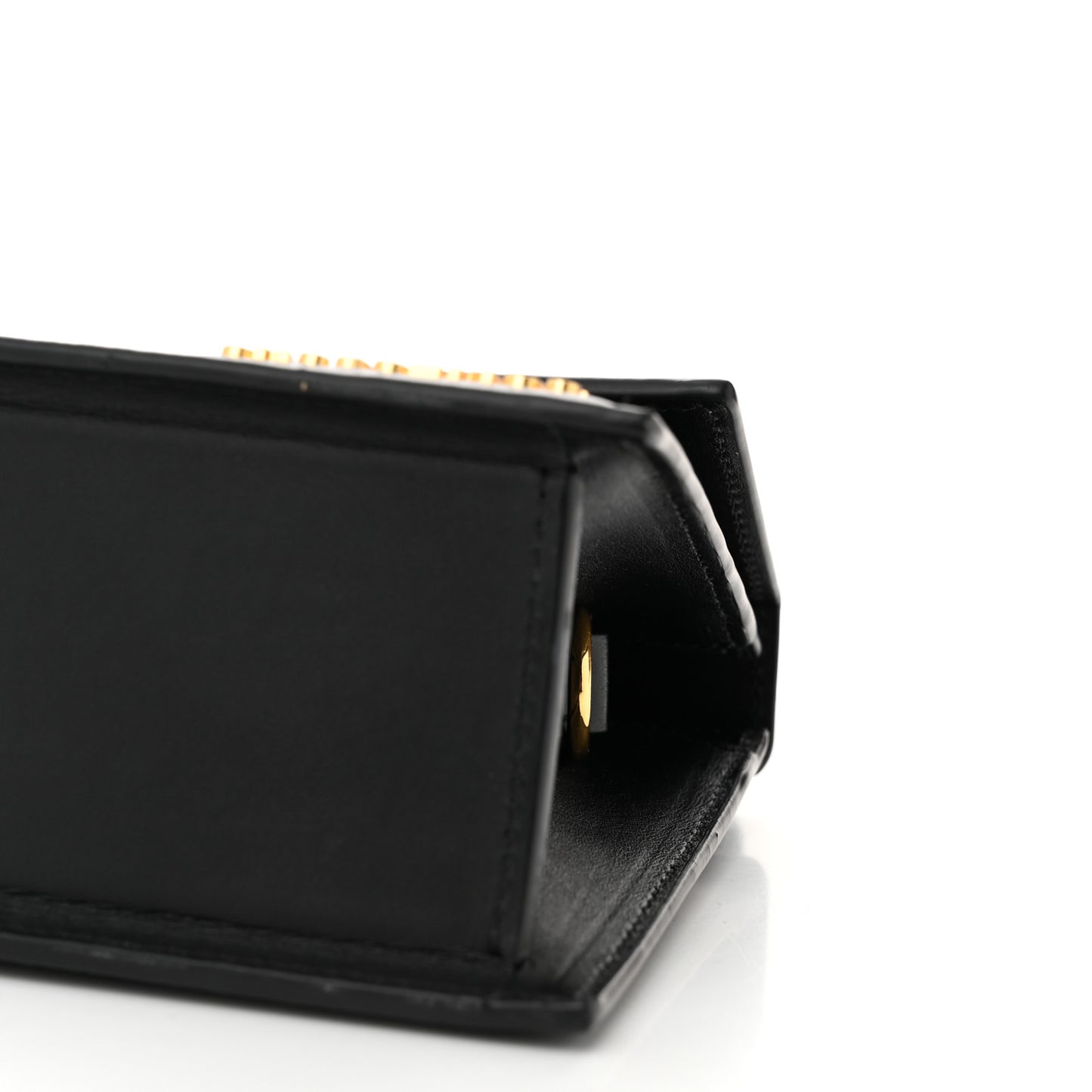 Smooth Calfskin Le Chiquito Noeud Black