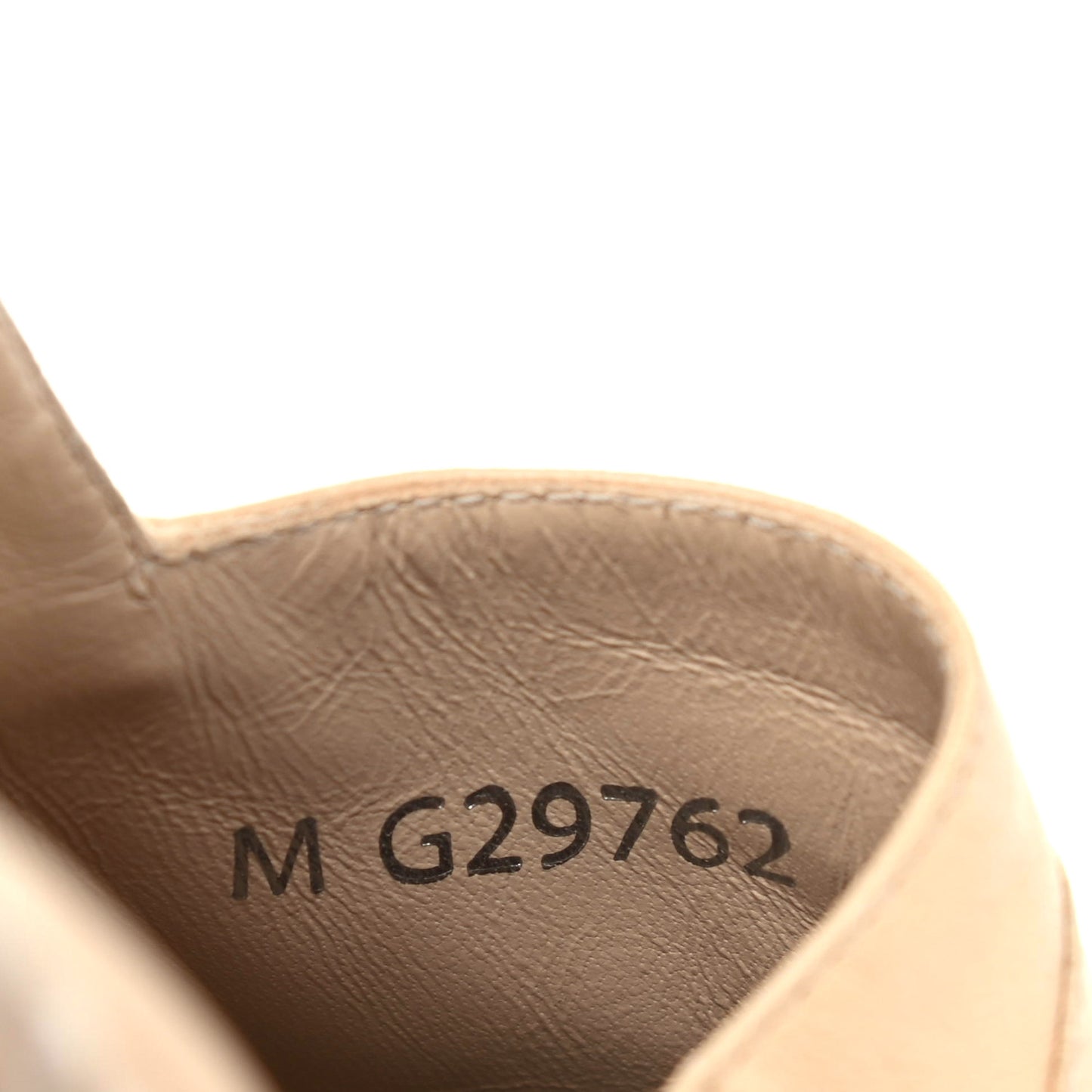 Lambskin CC Espadrilles 36 Beige Black