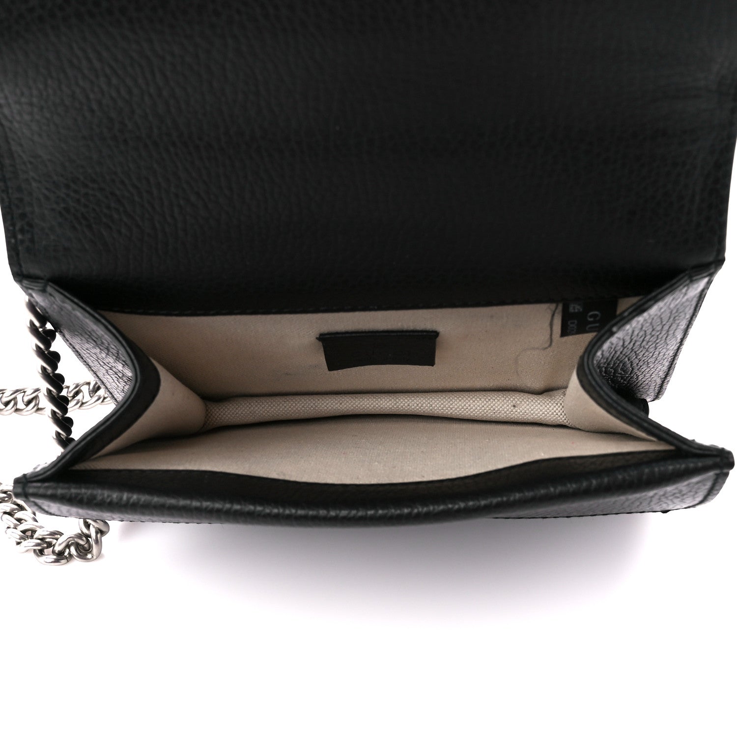 Gucci Calfskin Mini Dionysus Shoulder Bag Black 5 of 12