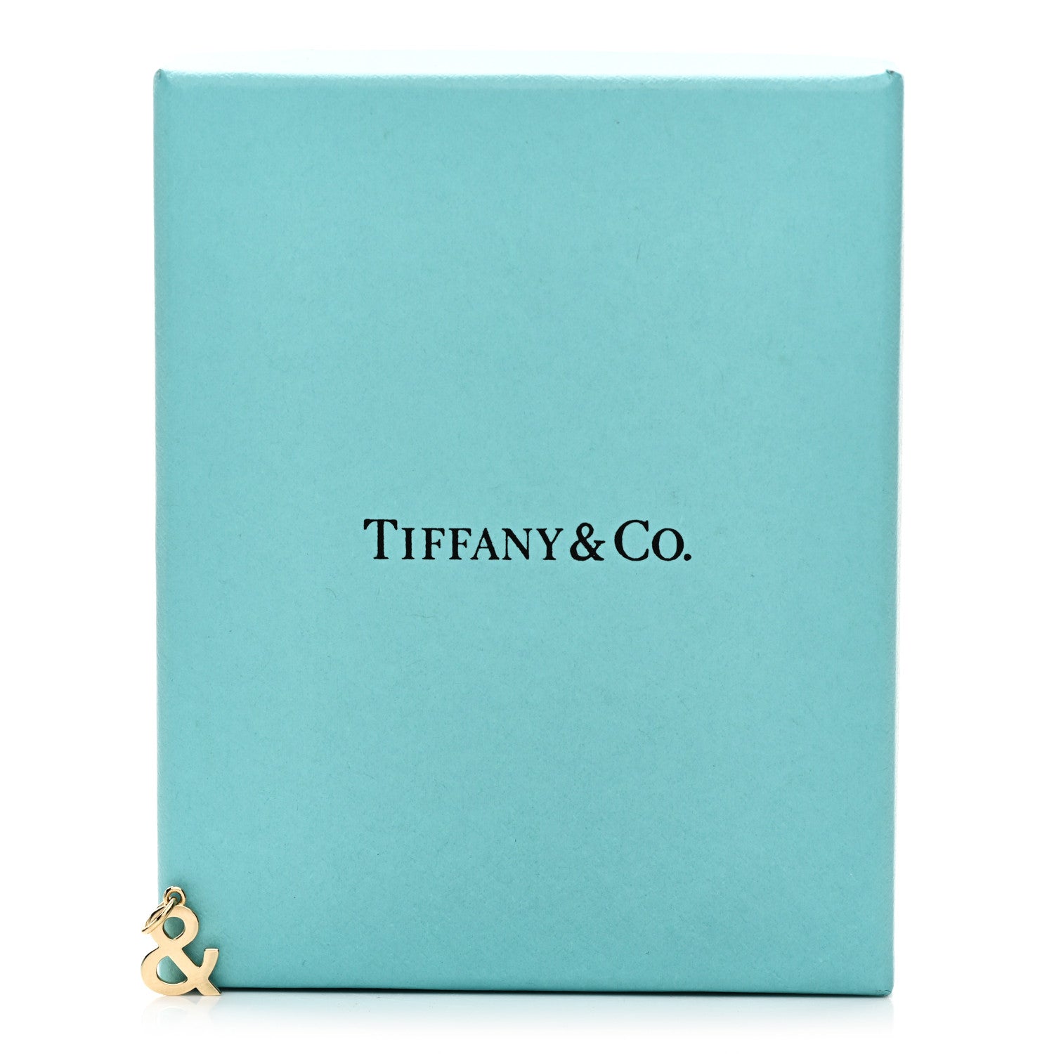 Tiffany 18K Yellow Gold Ampersand Pendant 5 of 5