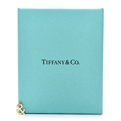 Tiffany 18K Yellow Gold Ampersand Pendant 5 of 5