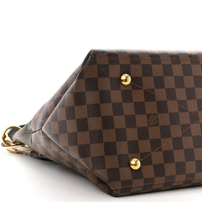 Louis Vuitton Damier Ebene Calfskin Maida Khaki 9 of 12