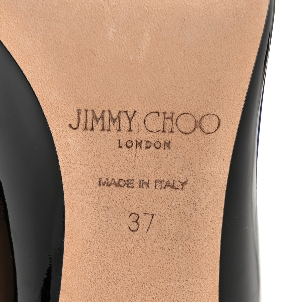 Jimmy Choo Patent Romy 85 Pumps 37 Black 8 of 10