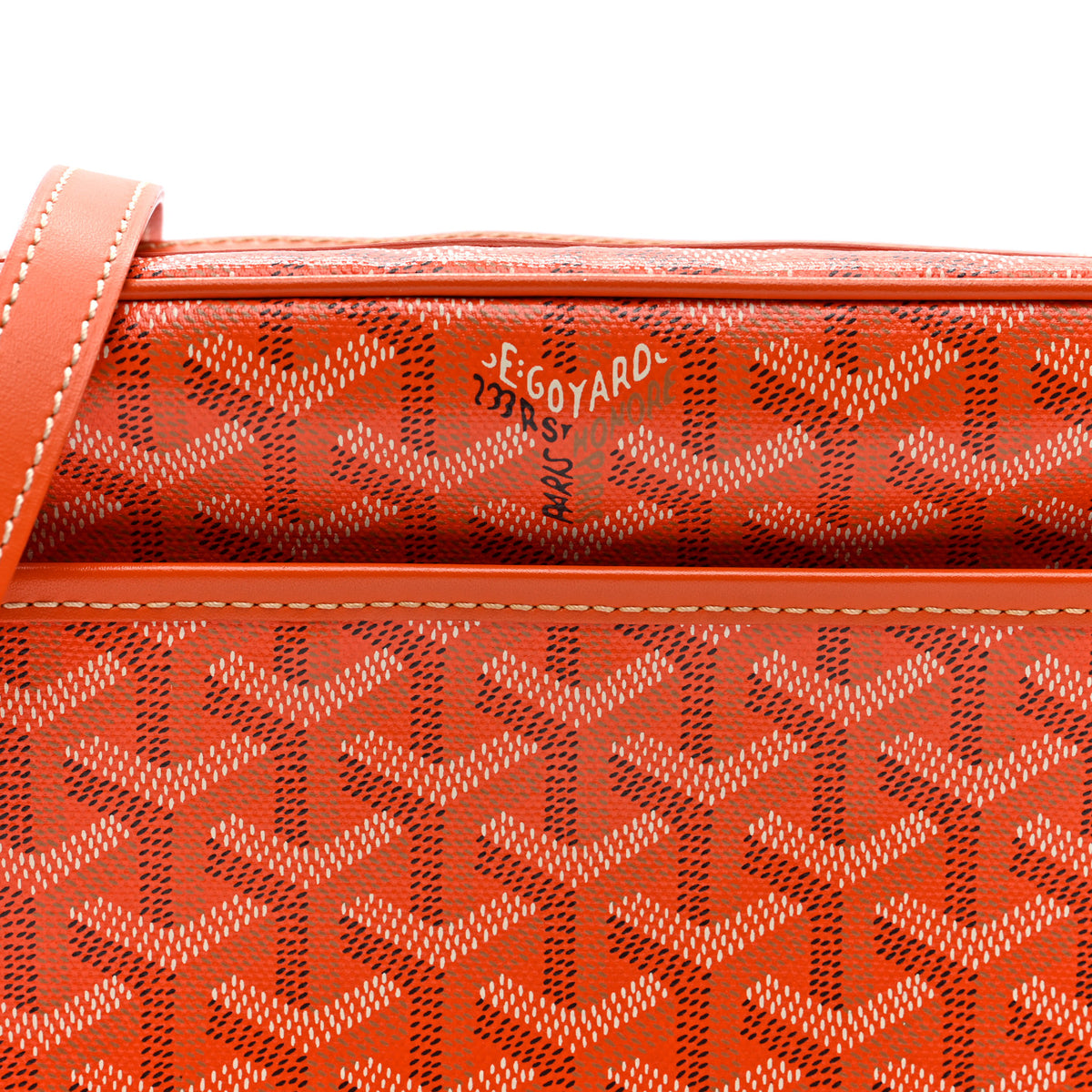 Goyardine Sac Cap Vert Orange