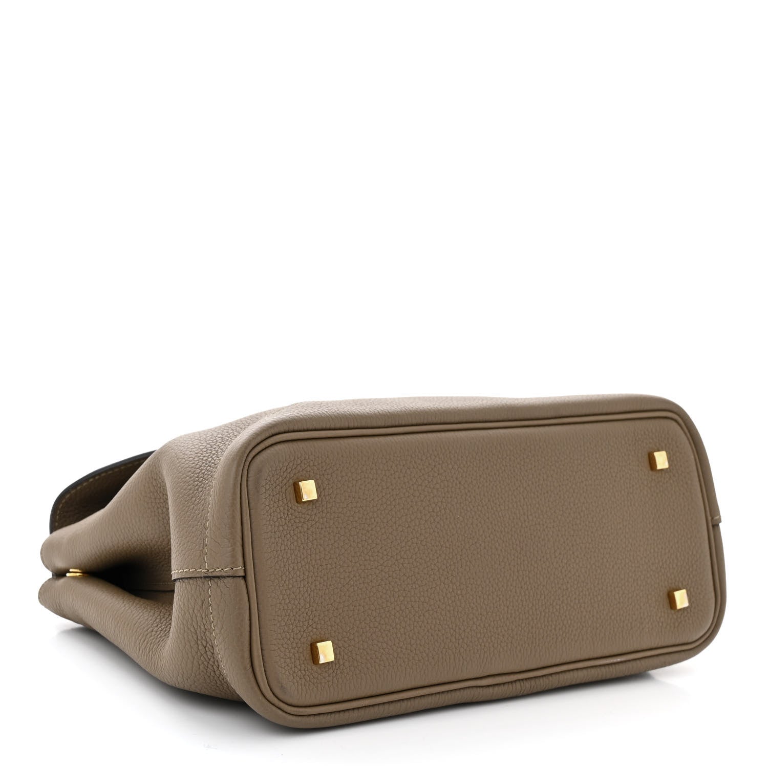 Moynat Taurillon Blush Calfskin Gabby PM Taupe 4 of 9