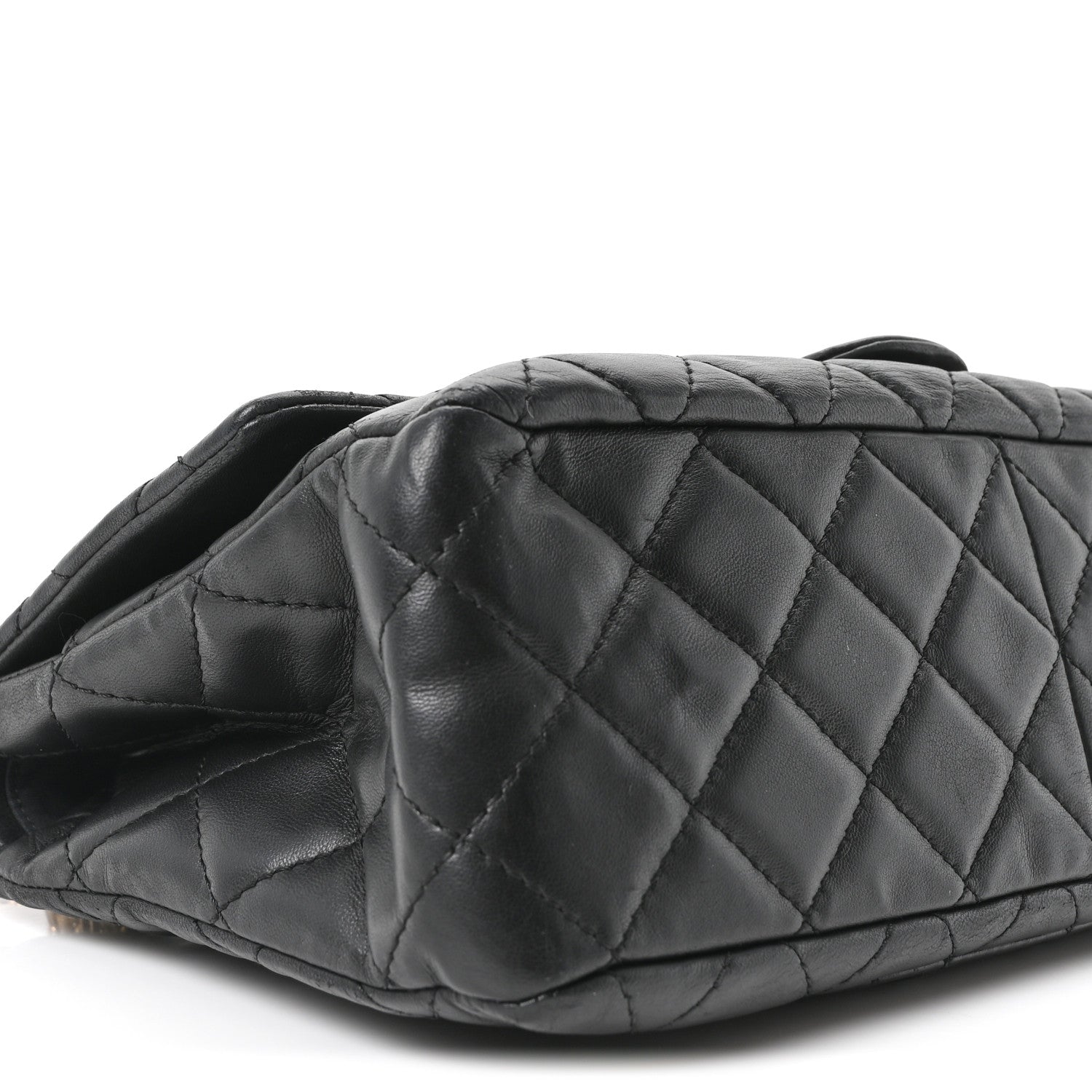 Chanel Calfskin Quilted 2.55 Paris Shanghai China Doll Reissue 227 Flap Black 8 of 9