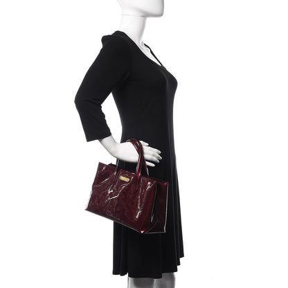 Louis Vuitton Vernis Wilshire PM Rouge Fauviste 2 of 11