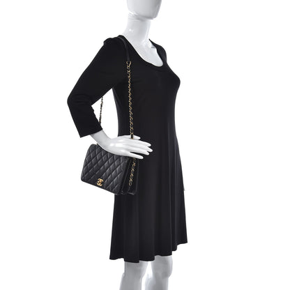 Chanel Calfskin Quilted Medium Everyday Chic Single Flap Black 2 of 8