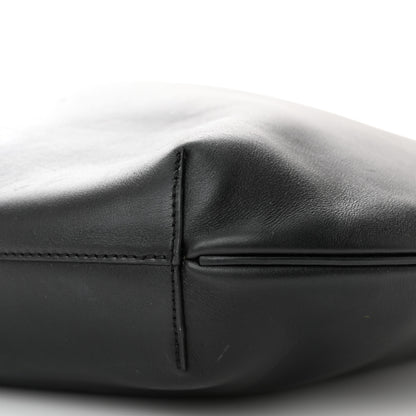 Loewe Shiny Nappa Calfskin Paseo Shoulder Bag Black 9 of 11