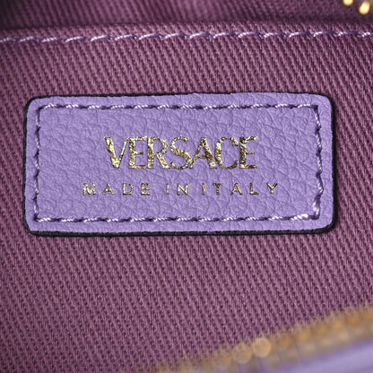 Versace Calfskin La Medusa Round Camera Bag Lilac 5 of 7