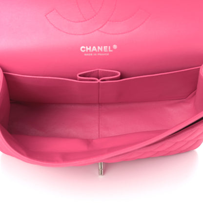 Chanel Iridescent Caviar Quilted Jumbo Double Flap Pink 5 of 16