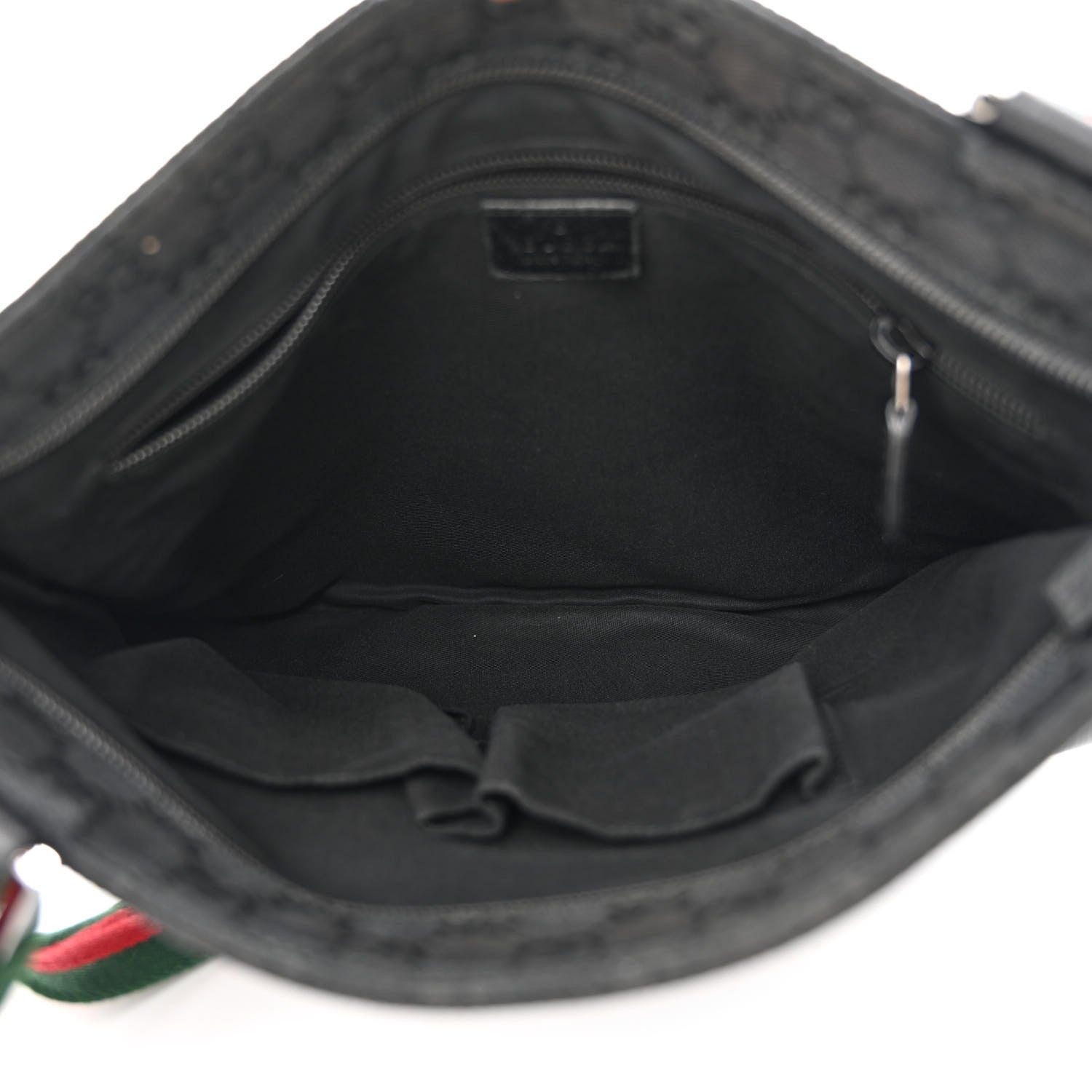 Gucci Monogram Signature Web Small Messenger Black 5 of 18