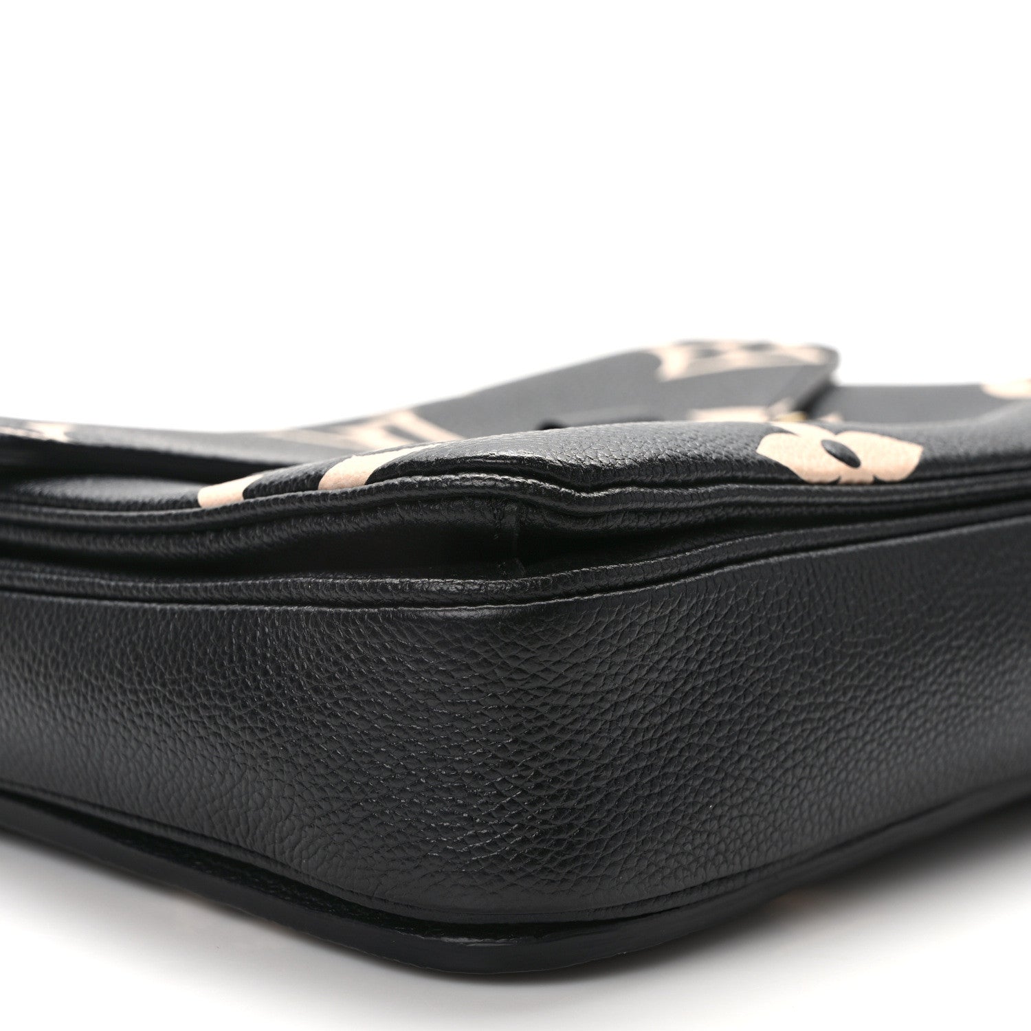 Louis Vuitton Empreinte Monogram Giant Pochette Metis Black Beige 8 of 11