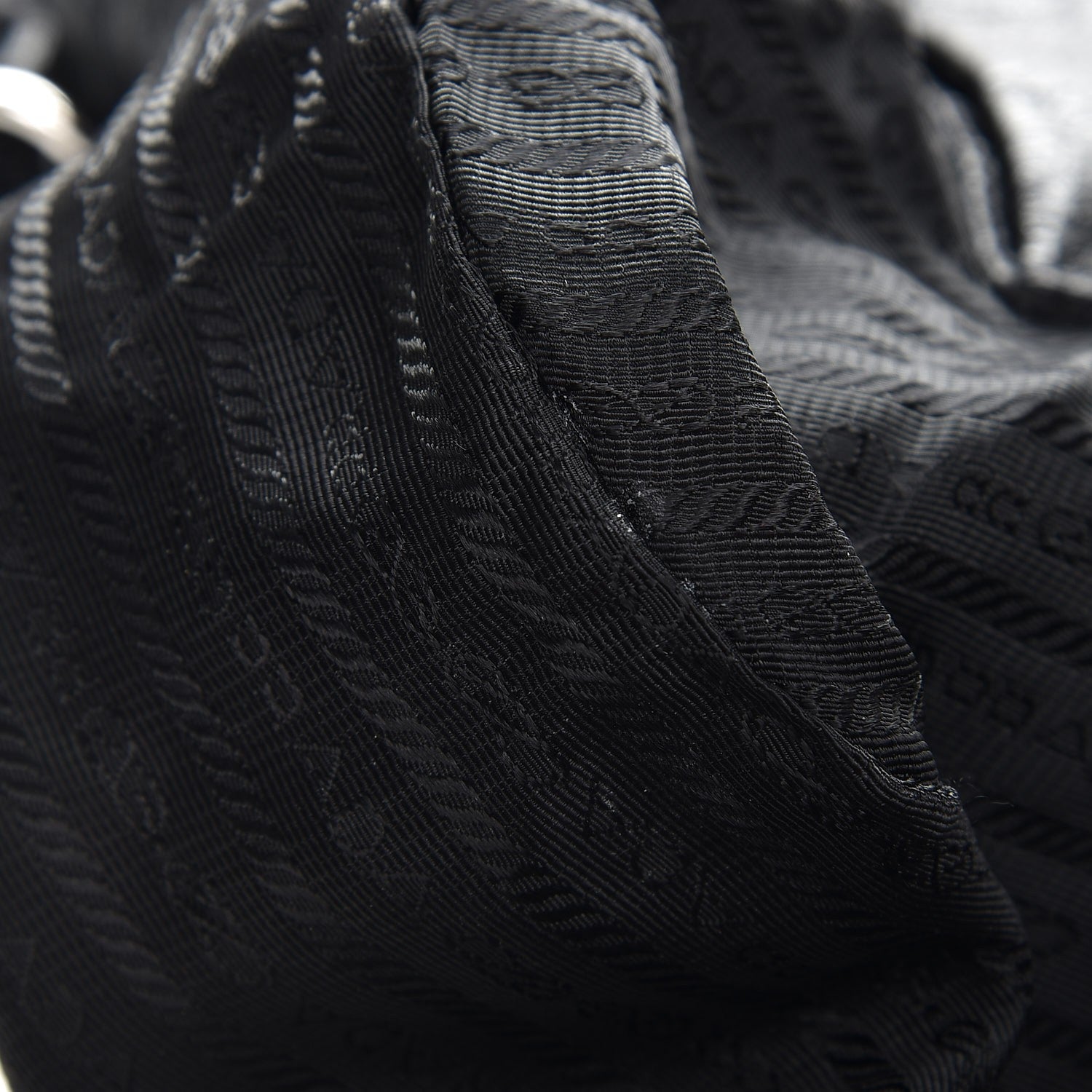 Prada Cervo Lux Chain Shoulder Bag Nero Black 8 of 10