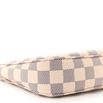 Louis Vuitton LOUIS VUITTON Damier Azur Pochette Accessories NM 8 of 9
