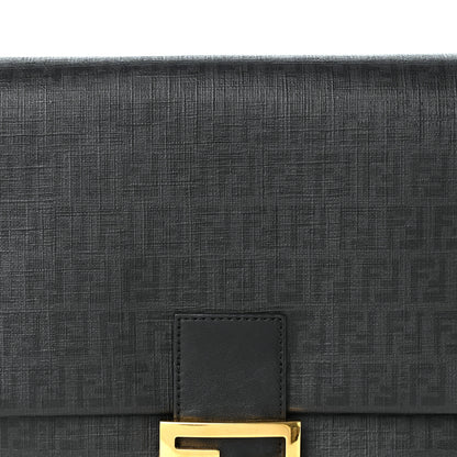 Fendi Zucchino Spalmati Vitello Forever Mama Baguette Black 8 of 11