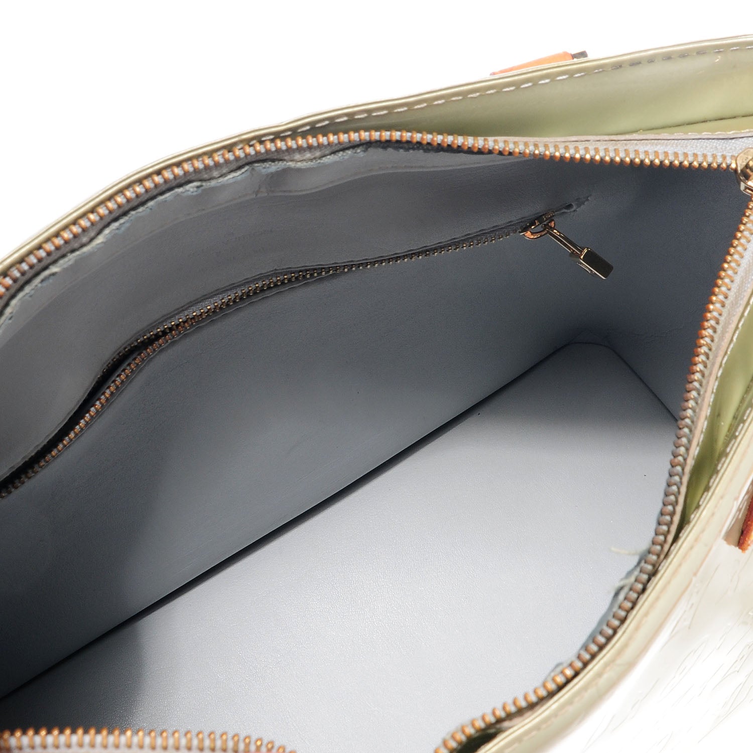 Louis Vuitton Vernis Houston Silver 6 of 8
