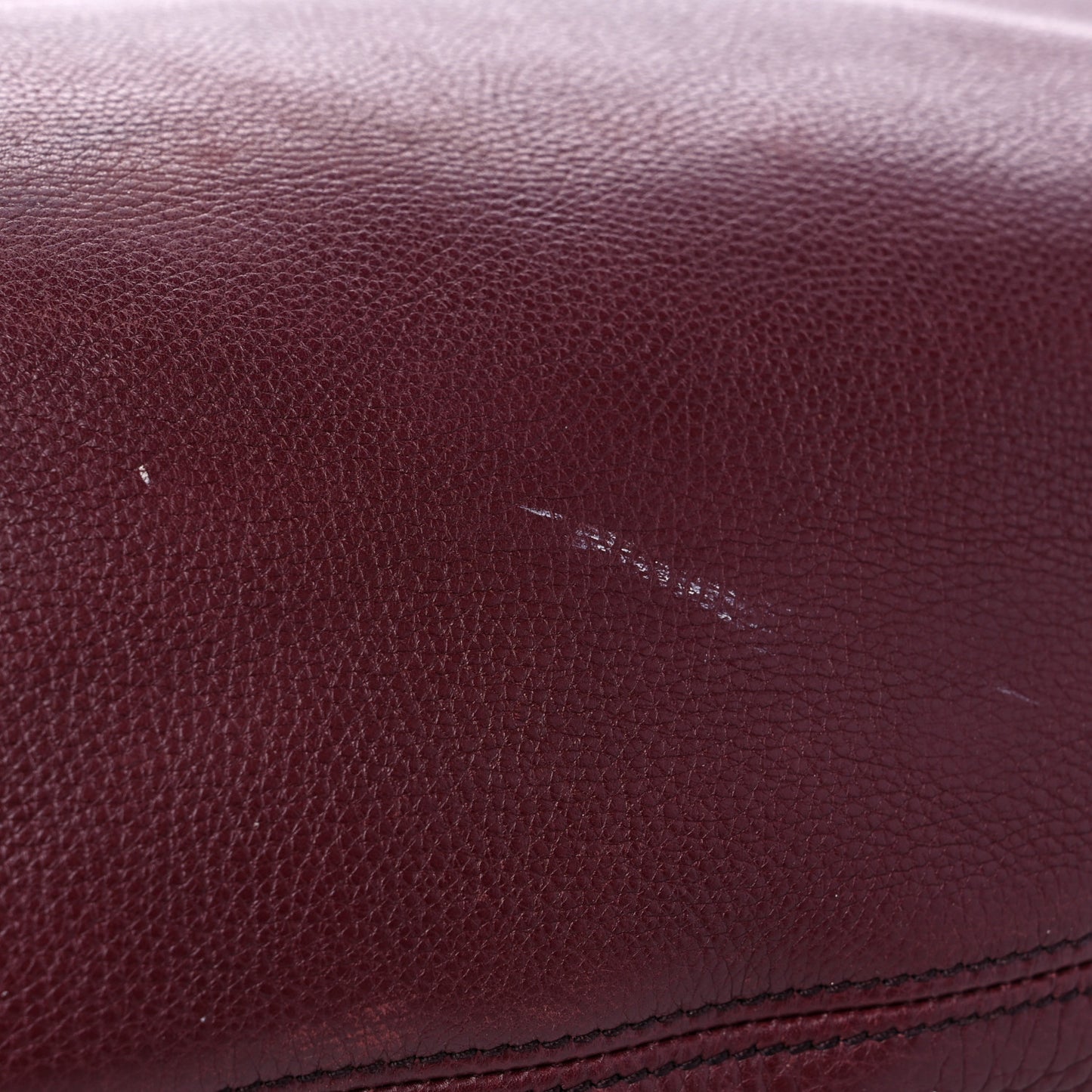 Cellarius Calfskin Large Soho Hobo Scarlatto