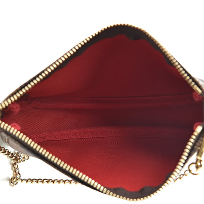 Louis Vuitton Damier Ebene Mini Pochette Accessories 5 of 8