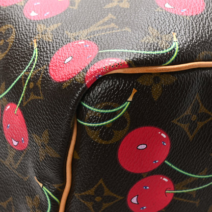 Louis Vuitton Monogram Cerises Keepall 45 8 of 10