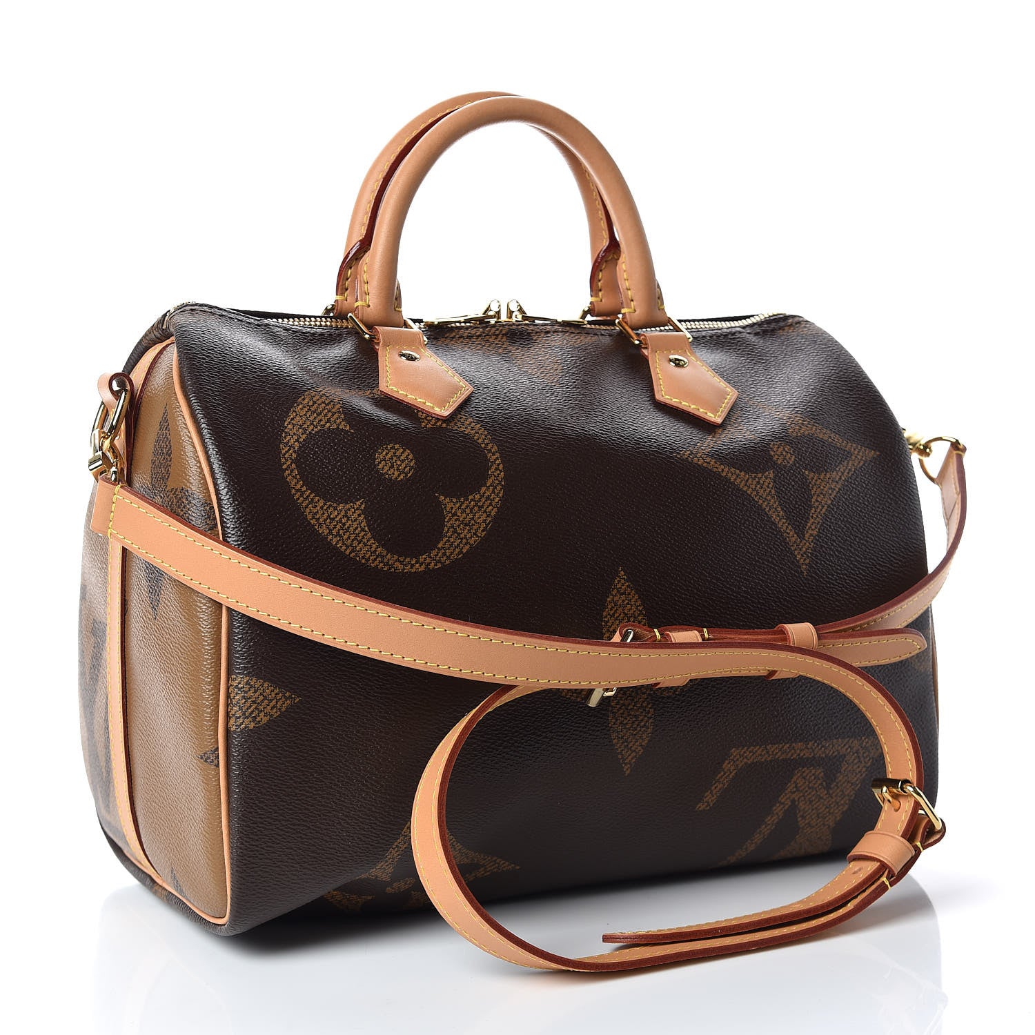 Louis Vuitton Reverse Monogram Giant Speedy Bandouliere 30 4 of 10