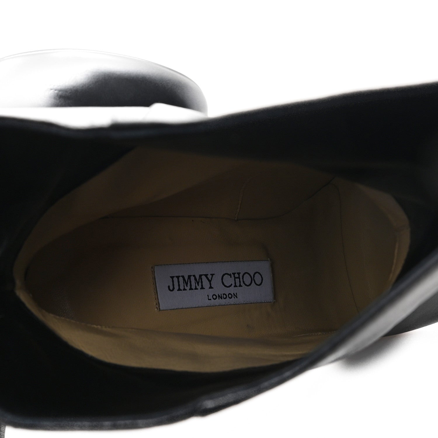 Jimmy Choo Smooth Calfskin Marlene 85 Boots 40 Black 8 of 9